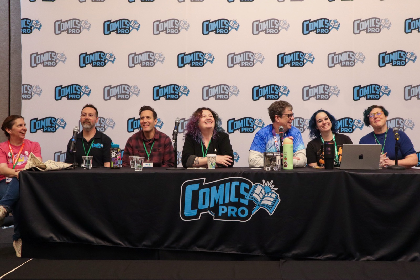 ComicsPRO retailers on a panel at the Annual Conference