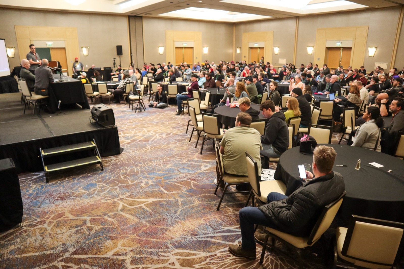 A retailer education session in progress at the Annual Conference